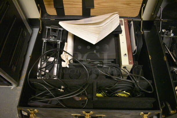 Ikegami PM9-5 Monitor in Case. 24.5x21.5x11.5. (south basement 024) - Image 3 of 5