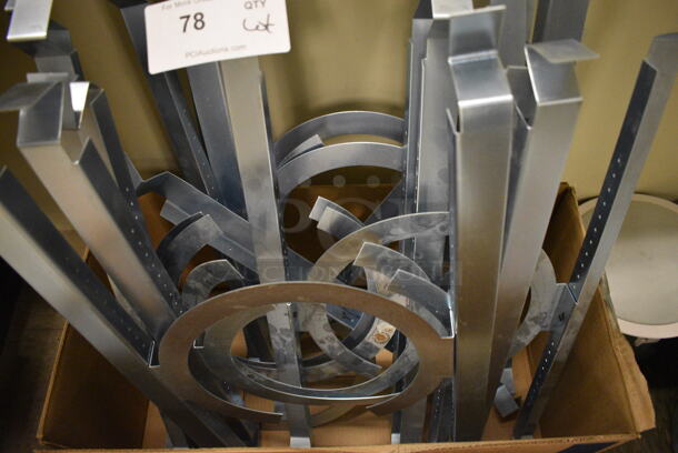 ALL ONE MONEY! Lot of Metal Ceiling Speaker Mounts! 25.5x14x1.5. (room 105) - Image 4 of 4