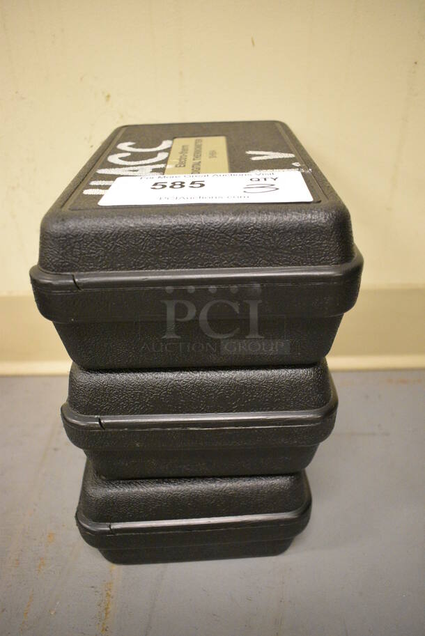 3 Electro-therm Model SH6A Multi Probe Temperature Tester in Hard Case. 9.5x6.5x3.5. 3 Times Your Bid! (north basement 004) - Image 7 of 7