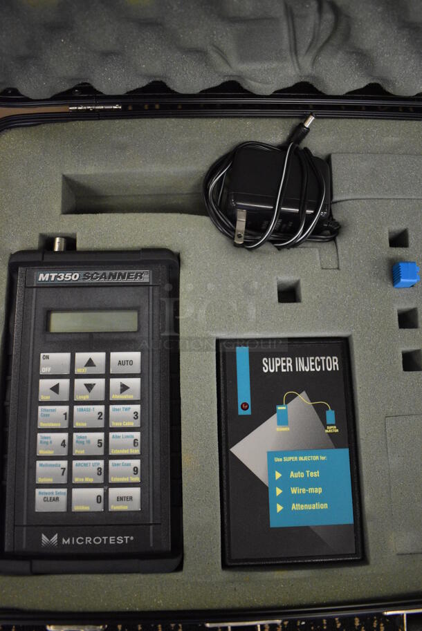 2 Microtest MT350 Scanners in Hard Case. 17x13x5.5. 2 Times Your Bid! (room 204) - Image 2 of 5