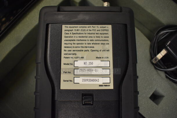 2 Microtest MT350 Scanners in Hard Case. 17x13x5.5. 2 Times Your Bid! (room 204) - Image 3 of 5