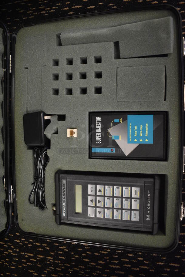 2 Microtest MT350 Scanners in Hard Case. 17x13x5.5. 2 Times Your Bid! (room 204) - Image 4 of 5