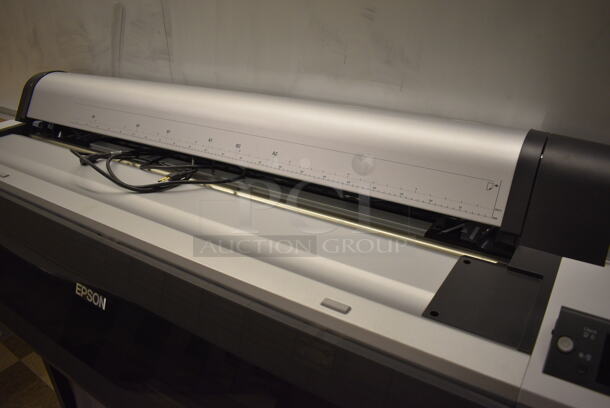 Epson Stylus Pro 9900 Metal Floor Style Large Format Printer. 73.5x26x48. (room 105) - Image 6 of 9