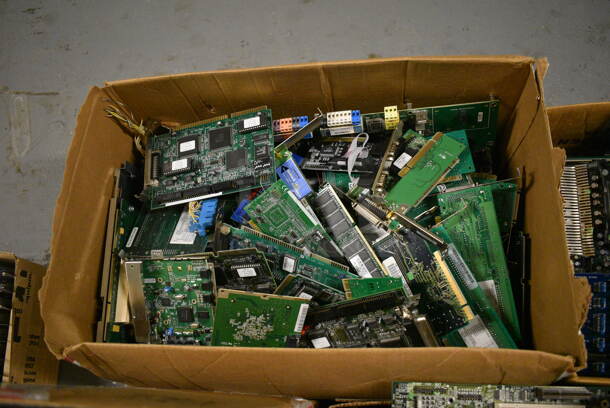 ALL ONE MONEY! Lot of 5 Boxes of Electronic Boards! (south basement 012) - Image 6 of 6