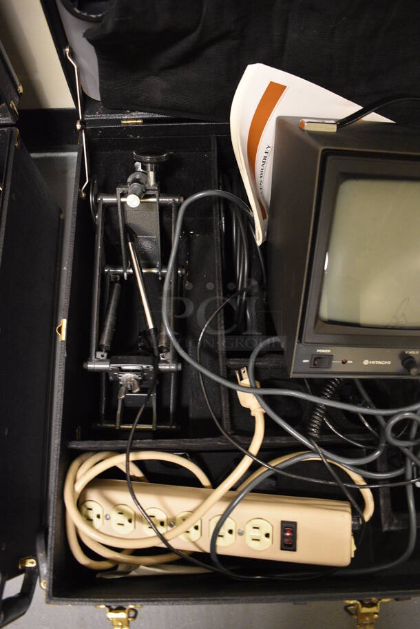 Hitachi Monitor in Case. 24.5x21.5x11.5. (south basement 024) - Image 3 of 5