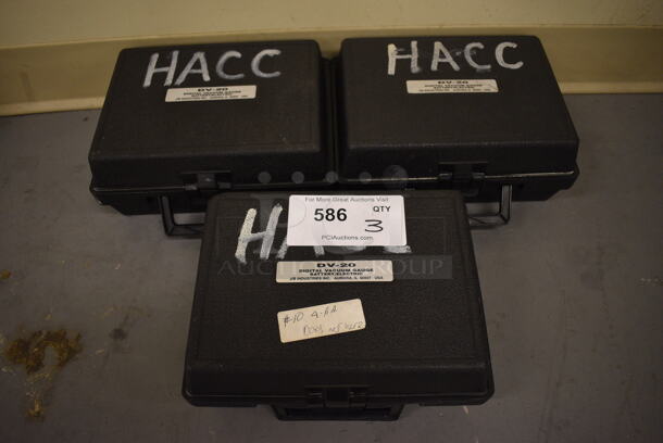 3 JB Industries Electronic Vacuum Gauge in Hard Case. 10x7.5x4. 3 Times Your Bid! (north basement 004) - Image 6 of 7