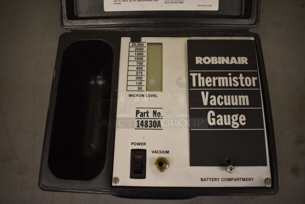 3 Robinair Thermistor Vacuum Gauge in Hard Case. 10x7.5x4. 3 Times Your Bid! (north basement 004) - Image 2 of 7