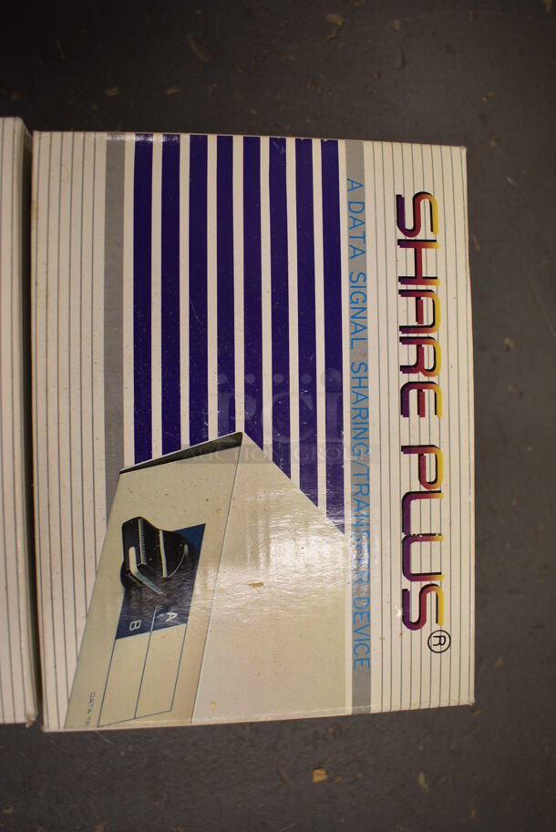 2 BRAND NEW IN BOX! Share Plus Data Signal Sharing Transfer Units. 6.5x5x2.5. 2 Times Your Bid! (south basement 019) - Image 3 of 3