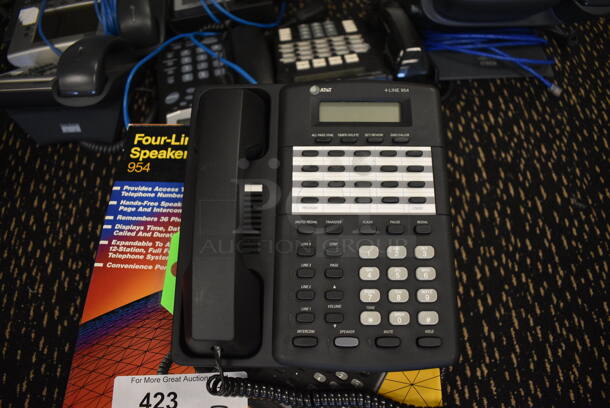 2 IN ORIGINAL BOX! Four Line Intercom Speakerphones. 8x9x4.5. 2 Times Your Bid! (room 204) - Image 1 of 4