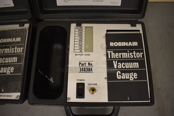 3 Robinair Thermistor Vacuum Gauge in Hard Case. 10x7.5x4. 3 Times Your Bid! (north basement 004) - Image 4 of 7