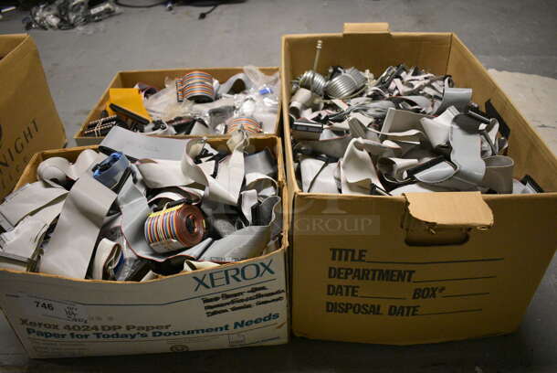 ALL ONE MONEY! Lot of 3 Boxes of Electronic Ribbon! (south basement 012)