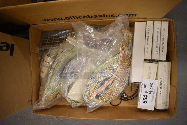 ALL ONE MONEY! Lot of 4 Boxes of Various Wires! (south basement 019) - Image 2 of 6
