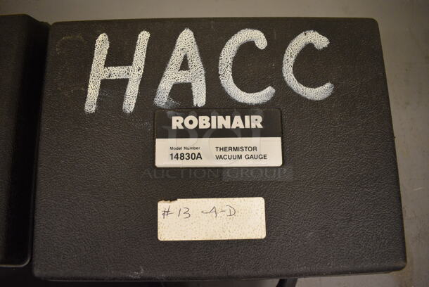 3 Robinair Thermistor Vacuum Gauge in Hard Case. 10x7.5x4. 3 Times Your Bid! (north basement 004) - Image 7 of 7