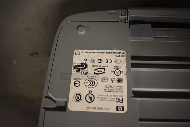 HP PSC 1610 Countertop All In One Scanner Copier Printer. 17x11x7. (south basement 012) - Image 5 of 5