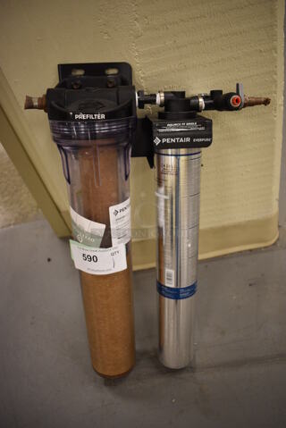 Pentair Everpure Water Filter. 12x6.5x24. (north basement 004)
