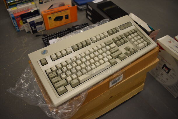 7 IN ORIGINAL BOX! IBM Computer Keyboards. 19x8x1.5. 7 Times Your Bid! (south basement 019) - Image 2 of 5