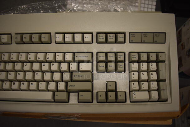 7 IN ORIGINAL BOX! IBM Computer Keyboards. 19x8x1.5. 7 Times Your Bid! (south basement 019) - Image 4 of 5