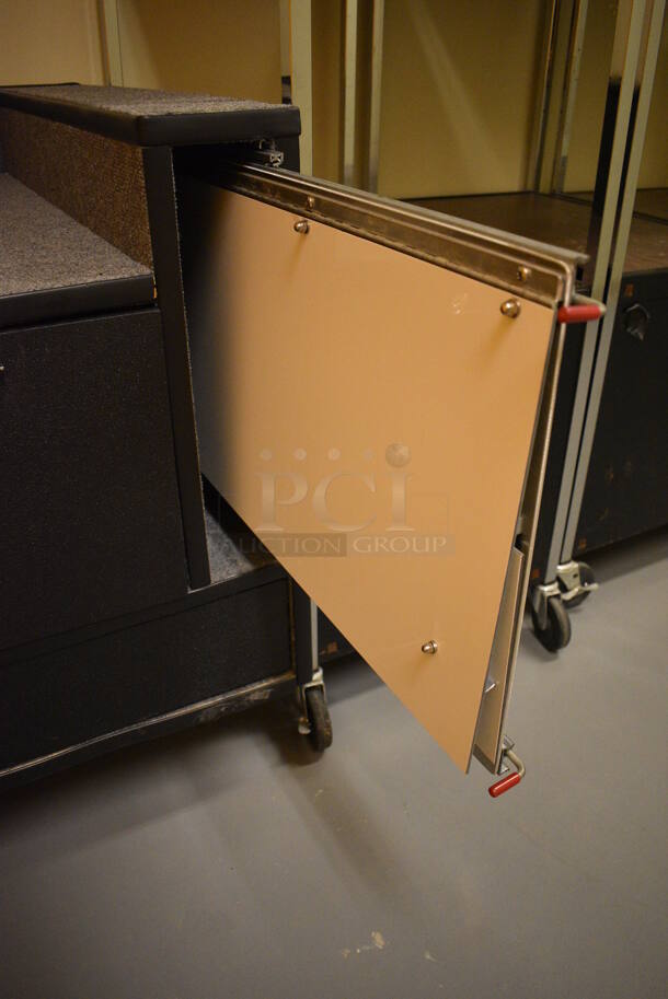 CUSTOM BUILT Security Station for Bed of Pick Up Truck. Does Not Come w/ Dolly. BUYER MUST REMOVE: Give Yourself Ample Time To Remove This Item on Pick Up Day. 40x39x30 - Image 6 of 8