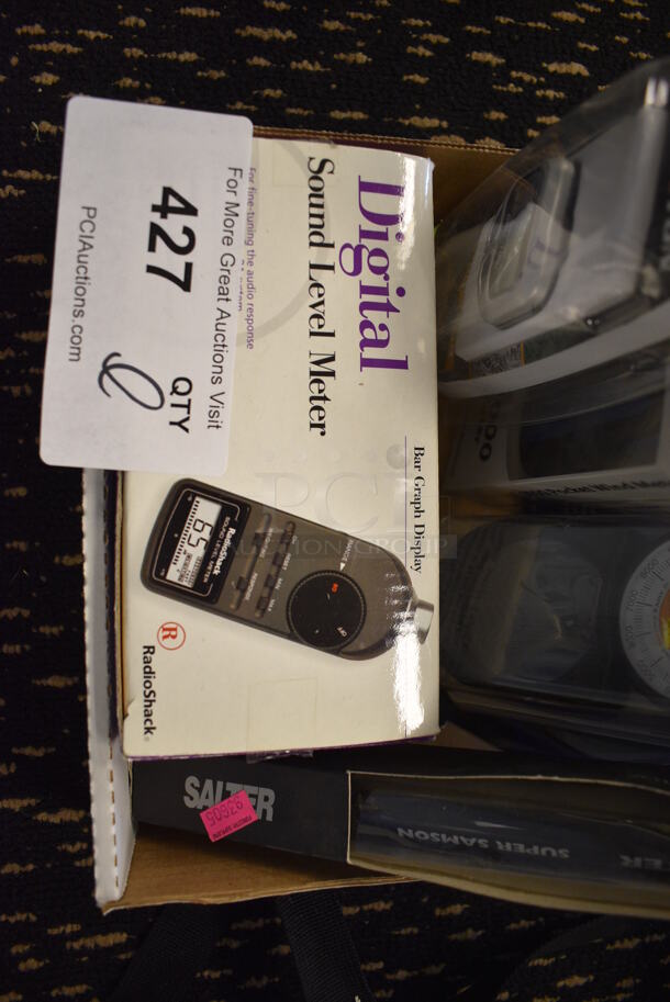 ALL ONE MONEY! Lot of Various Items Including Altimeter, Leica Disto Distancemeter and Meter. (room 204) - Image 2 of 5