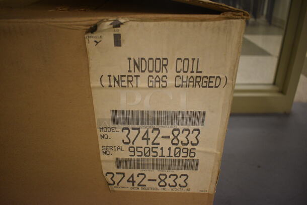 BRAND NEW IN BOX! Inert Gas Charged Indoor Coil. 23x23x20. (north basement 004) - Image 6 of 8