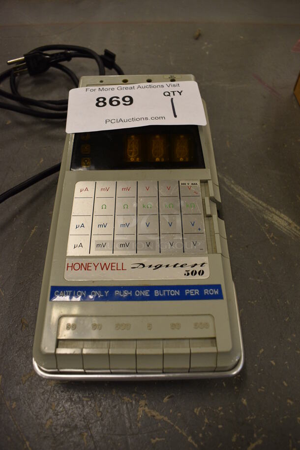 Honeywell Digitest 500 Unit. 5x9.5x3. (south basement 019)