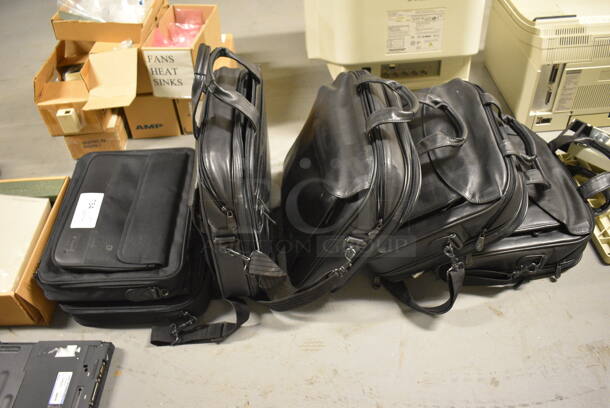 6 Various Laptops in Bags; 14" and 15" Screens. 6 Times Your Bid! (south basement 012) - Image 11 of 12