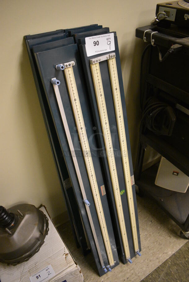 9 Central Scientific Rulers. 44x5x2. 9 Times Your Bid! (room 105) - Image 2 of 8