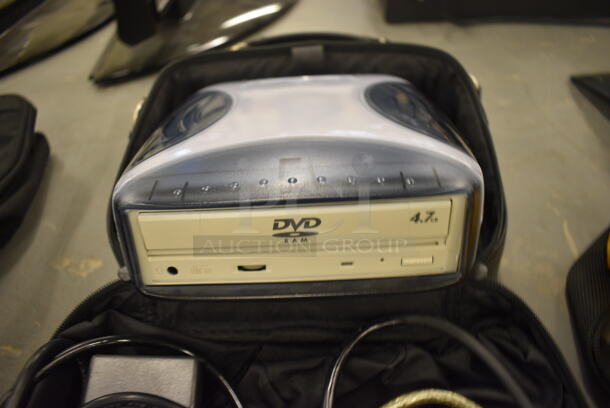 DVD Ram Player in Case. 10x8x4.5. (south basement 019)