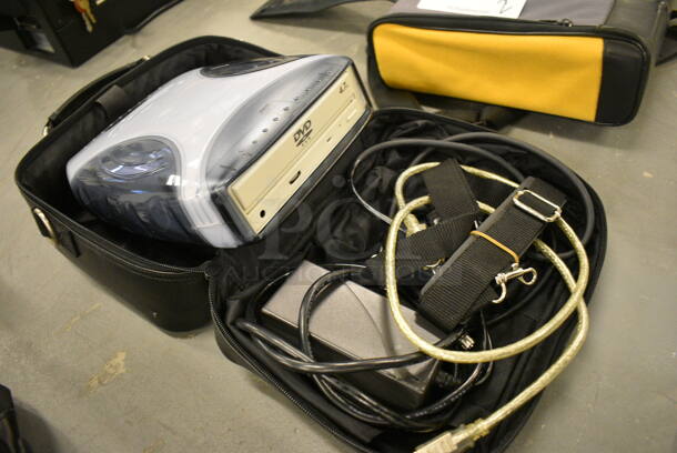 DVD Ram Player in Case. 10x8x4.5. (south basement 019) - Image 2 of 5