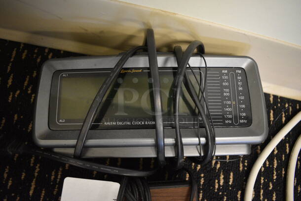 2 Various Clocks. 9x2x4, 4.5x3.5x1.5. 2 Times Your Bid! (room 204) - Image 3 of 3