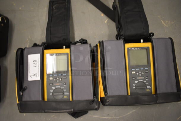 2 Flue Model DSP-100 LAN Cablemeter in Bag. 12x10x3.5. 2 Times Your Bid! (south basement 019)