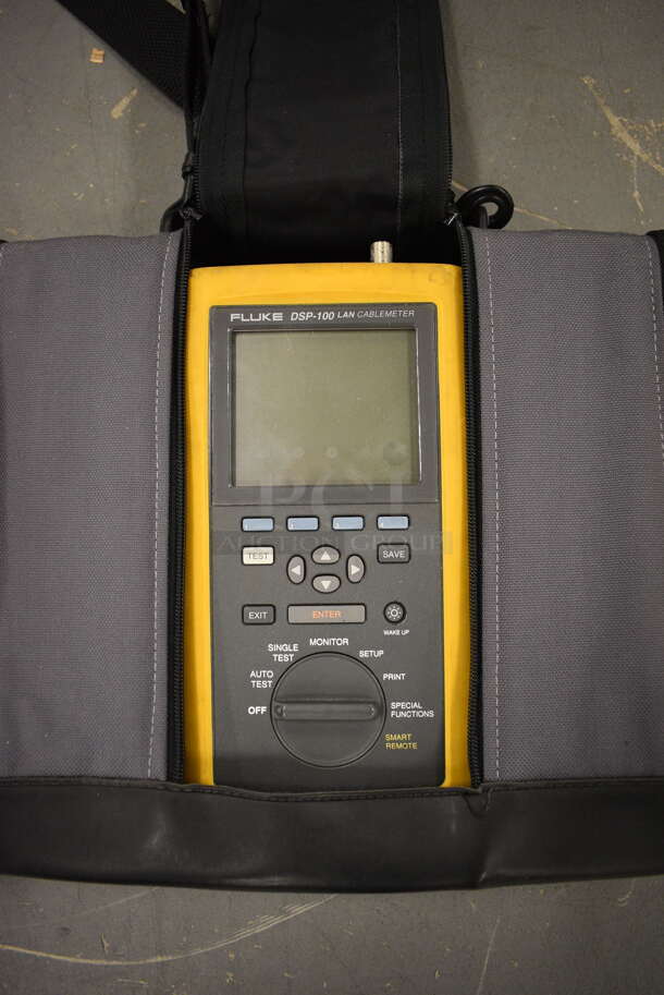 2 Flue Model DSP-100 LAN Cablemeter in Bag. 12x10x3.5. 2 Times Your Bid! (south basement 019) - Image 3 of 7