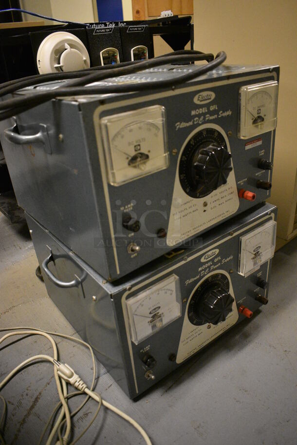 2 Electro Model GFL Metal Filtered DC Power Supply. 16x15x9.5. 2 Times Your Bid! (south basement 012) - Image 5 of 5