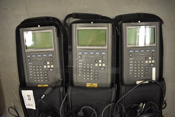 3 Fluke Model 675 Lanmeter in Case. 8x12x4. 3 Times Your Bid! (south basement 019) - Image 1 of 5