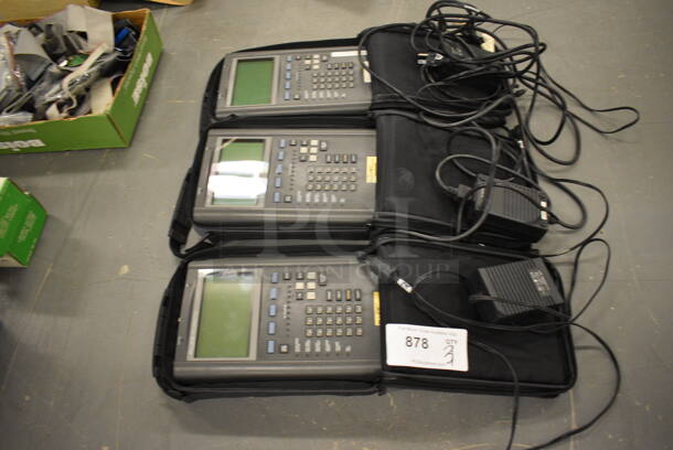 3 Fluke Model 675 Lanmeter in Case. 8x12x4. 3 Times Your Bid! (south basement 019) - Image 2 of 5