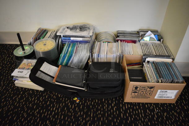 ALL ONE MONEY! Lot of Various Discs and CDs! (room 204)