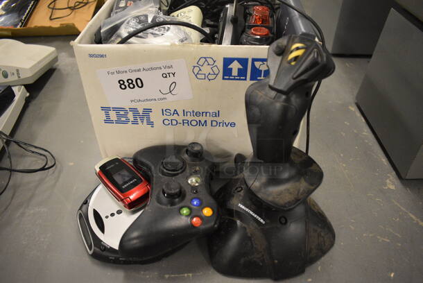 ALL ONE MONEY! Lot of Various Retro Electronics Including Controller, Phone and Walkman! (south basement 019) - Image 2 of 5