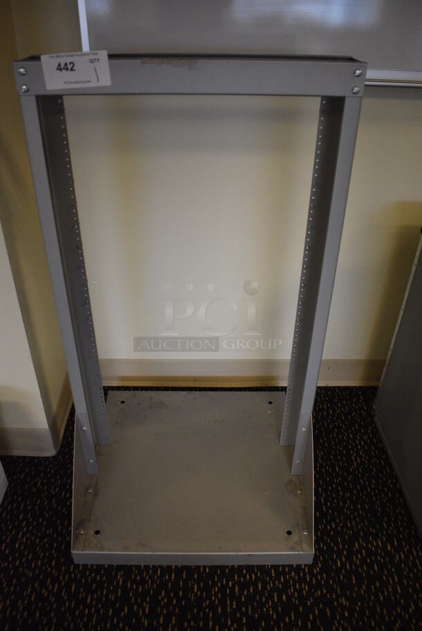 Gray Metal Rack. 21x21x39. (room 204) - Image 1 of 3