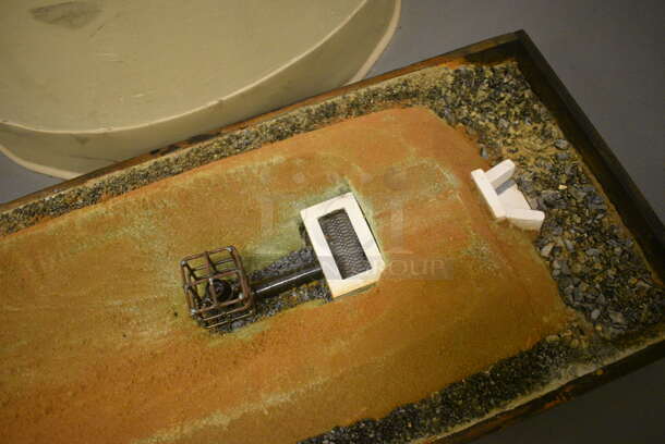 Diorama. 40x15.5x5. (south basement hallway) - Image 4 of 4