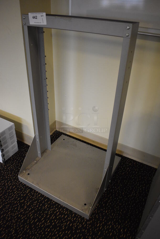 Gray Metal Rack. 21x21x39. (room 204) - Image 2 of 3