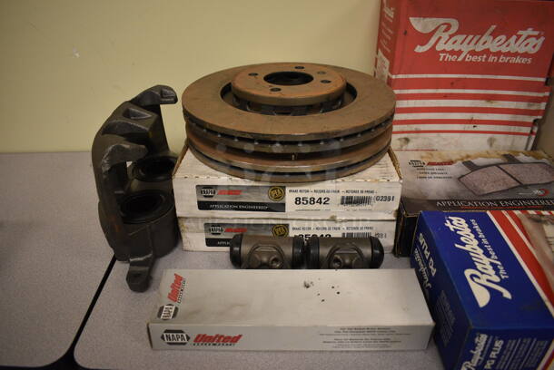ALL ONE MONEY! Lot of Various Car Parts Including Disc Brake Pads and Gas Charged Shock Absorber! (room 105) - Image 10 of 10