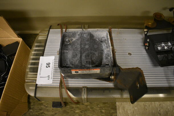 Light Bar w/ Speaker, 2 Lights and Federal Signal PA640. 47x12x5. (room 105) - Image 2 of 5