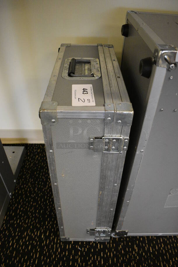2 Gray Cases. 29x17x14.5, 25x18.5x8. 2 Times Your Bid! (room 204) - Image 3 of 5