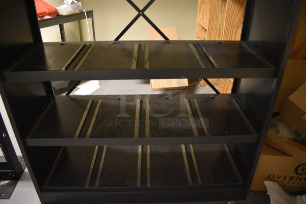 Lab-Volt Gray Metal Shelving Unit. 48x19.5x77.5. (south basement 018) - Image 3 of 4