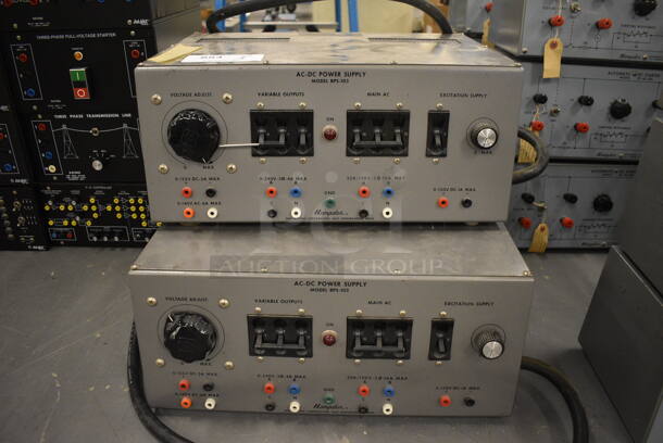 3 Hampden Model BPS-103 AC DC Power Supply. 19x13.5x8. 3 Times Your Bid! (south basement 019)