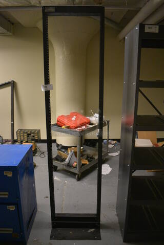 Fayser Metal Rack. 20x16x84. (south basement 018)