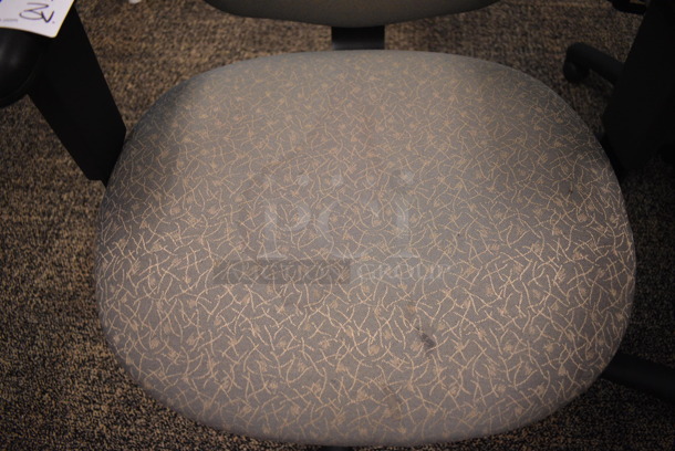 3 Various Office Chairs w/ Arm Rests on Casters. Includes 24x22x39. 3 Times Your Bid! (room 208) - Image 4 of 5