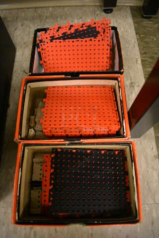3 Boxes of Peg Boards. Includes 4.5x3.5. 3 Times Your Bid! (room 105)