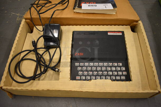 Sinclair ZX8I Home Computer. 6.5x7.5x1.5. (south basement 019)