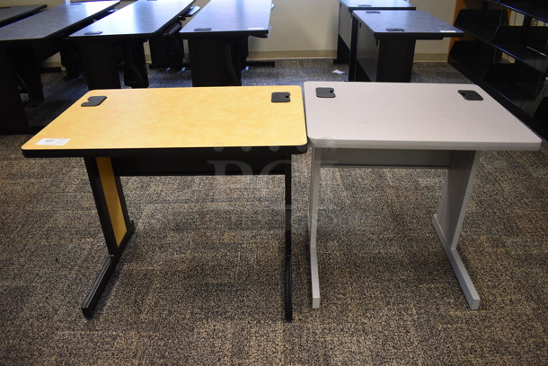 2 Various Tables. 29.5x23.5x29.5, 35.5x23.5x29.5. 2 Times Your Bid! (room 208)